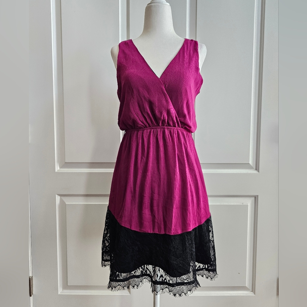 Princess Vera Wang Fuschia Dress Small